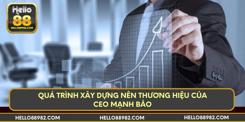 Quá trình xây dựng nên thương hiệu của CEO Mạnh Bảo