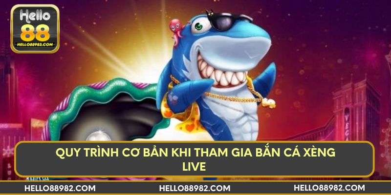Quy trình cơ bản khi tham gia bắn cá xèng live