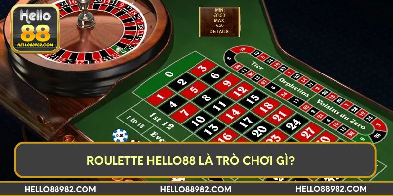 Roulette Hello88 là trò chơi gì?