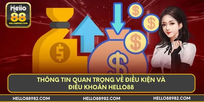 Thông tin quan trọng về điều kiện và điều khoản Hello88