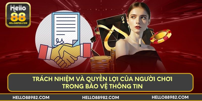 Trách nhiệm và quyền lợi của người chơi trong bảo vệ thông tin